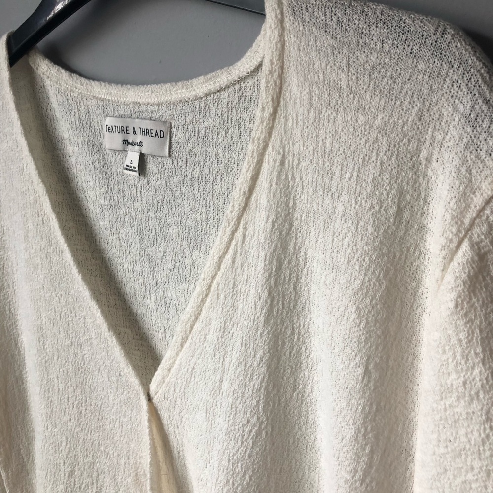 Madewell Texture & Thread Top Size Large - Picture 4 of 8